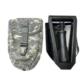 Genuine US Military Issue NEW US Military USMC GERBER 2000 Entrenching E TOOL Trifold Shovel w ACU COVER