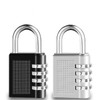 4-Digit Combination Dial Lock for Key Storage Lock Silver (010202) 2ea