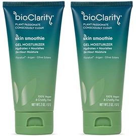 BioClarity- Gel hidratante Skin Smoothie de 24 horas para pieles normales y grasas | Ingredientes 100% veganos y limpios