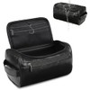 Neceser de Cuero para Hombre,Neceser de Viaje con Manija