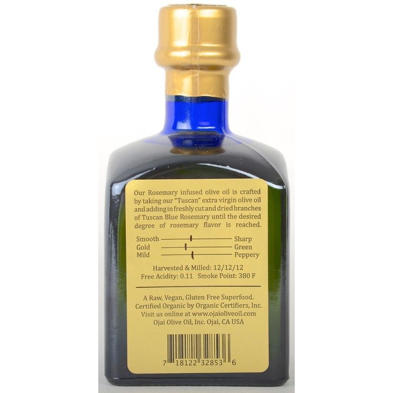 Ojai Olive Oil Rosemary Infused Olive Oil (250ml)