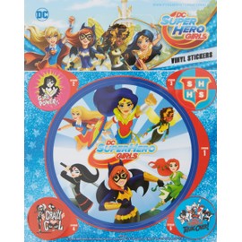 Pyramid International DC Super Hero Girls (Attack) Vinyl Stickers, Paper, Multi-Colour, 11 x 12.5 x 1.3 cm