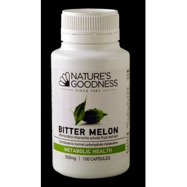 Nature's Goodness Bitter Melon Capsules 500mg 100 Capsules