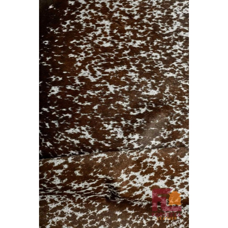 Fortezzaoutlet Cowhide Rug Brown Speckled | Premium Quality | Large