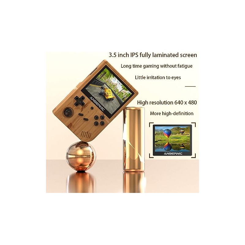 RG351V Retro Handheld Game Console , Open Source System Built-in