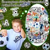 Pack of 100 Football Stickers, Sports Football Stickers, Waterproof Stickers