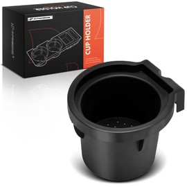 A-Premium Cup Holder Compatible with Nissan Frontier 2005-2019, Pathfinder 2005-2012, Xterra 2005-2015, Front Side, Black, Replace# 96975EA000, 96975ZS00A
