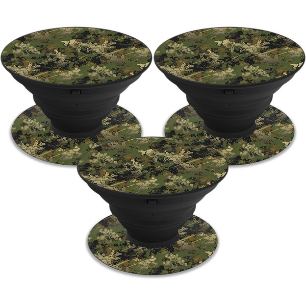 MightySkins Skin Compatible with PopSocket PopSocket - Viper Woodland |