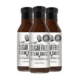 G Hughes Steak Sauce, Sugar Free, Gluten Free, 13 Ounces (Pack Of 6)