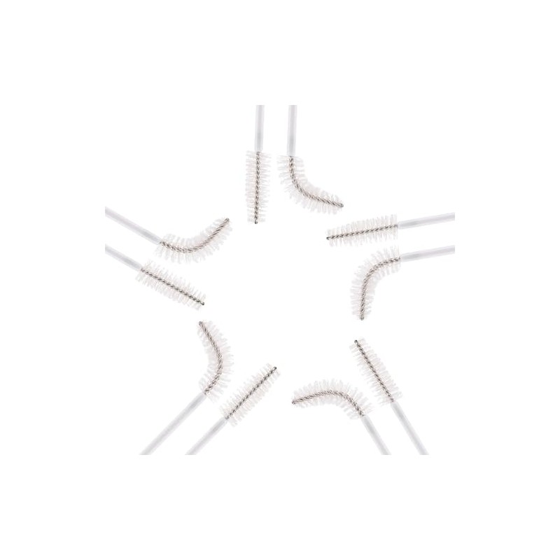 Tbestmax 500 Varitas de Mascara Desechables Cepillo de Pestañas Spoolies