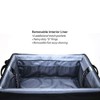 Closet Trolley Collapsible Rolling Dance Bag w/No-Lean Garment Rack -
