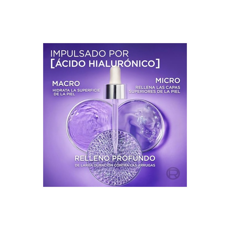 LOreal Paris Revitalift cido Hialurnico Srum de Rostro, Hidrata Intensamente