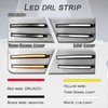 GEEGEETOP Switchback White/Amber LED Front Fog Side Marker Headlight DRL