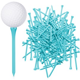 Jenaai 200 Pcs Golf Tees Bamboo Golf Tees Professional Golf Tees Bulk for Women Golf Club Accessories(3-1/4 Inch,Green)