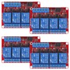 DWEII 4pack 4 Channel 24V Relay Module with Optocoupler High