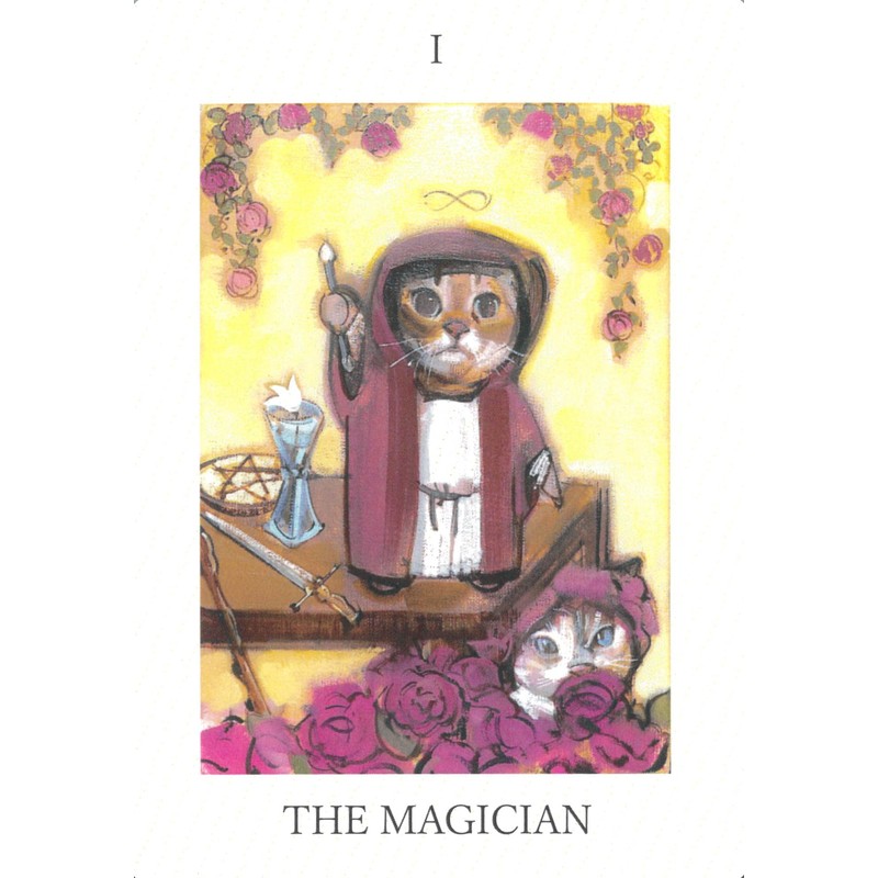 Neko Tarot | 22 Cards with Japanese Keyword List