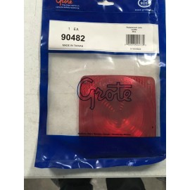 Grote 90482 Red Trailer Lamp Replacement Lens