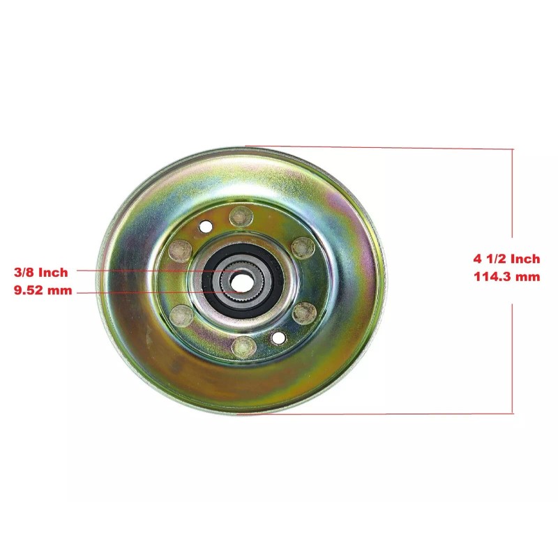 H&H Parts 3 Deck Idler Pulley Kit For Husqvarna YTH2148