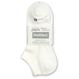 Health Knit Washi Sneakers Socks, Made in Japan, 01 white