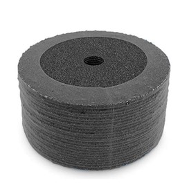 BHA Silicon Carbide Resin Fiber Sanding and Grinding Discs, 7” x 7/8” Arbor Hole - 25 Pack (80 Grit)