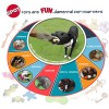 Spot Skinneeez Stuffing Free Arctic Animal Dog Toy With Squeaker