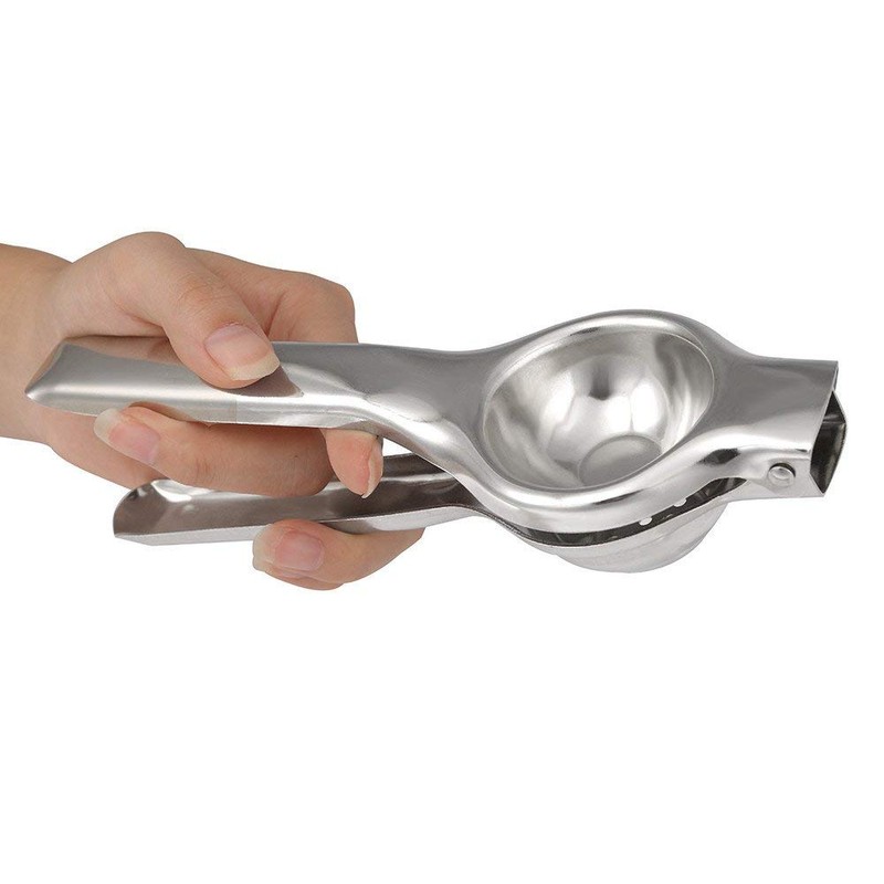 Lemon juicer Lime Squeezer Stainless Steel Silver Citrus Squeezer for