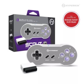 Hyperkin Scout Premium BT Controller for SNES PC Mac and Android with...