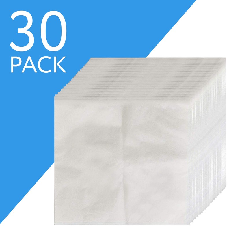Impresa 30 Pack Cold Brew Paper Filter Bags Compatible Replacement