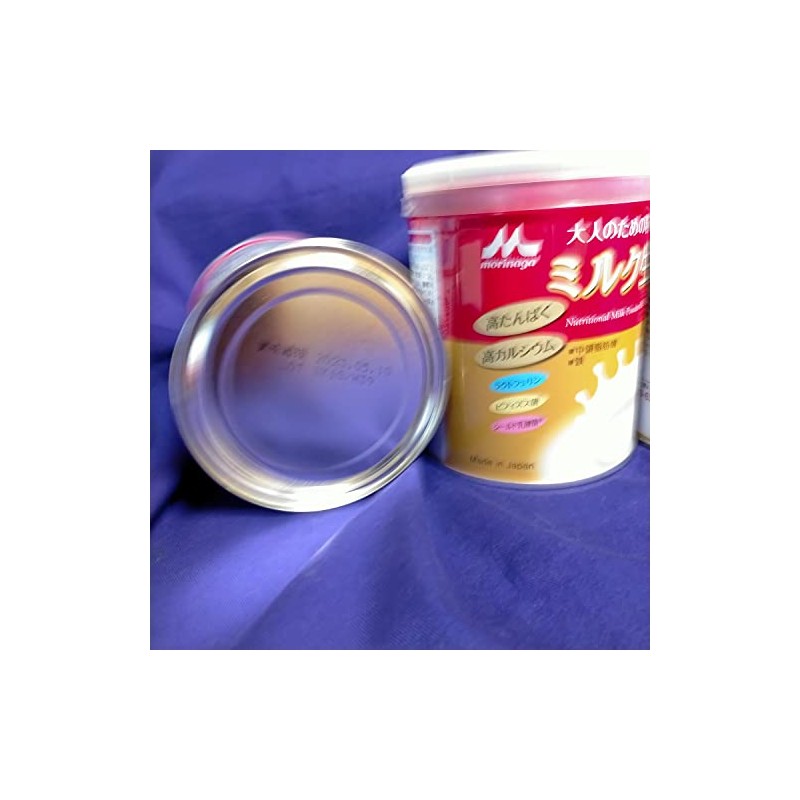 森永乳業 大人のための粉ミルク ミルク生活プラス 300g × 2缶