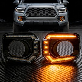 LED Daytime Running Lights Compatible With 2016-2023 Toyota Tacoma