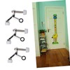 VILLFUL Door Stopper Hinge Pin 6 Pack Rubber Door Stops