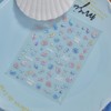 5D Glitter Beach Nail Stickers for Women, Shell Light Starfish