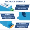 sourcing map Miniature Current Switch 8-35V 0-50A DC Current Sensing