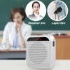 YCWF Portable Voice Amplifier for Teachers,Rechargeable Portable Microphone with Speaker,Wired