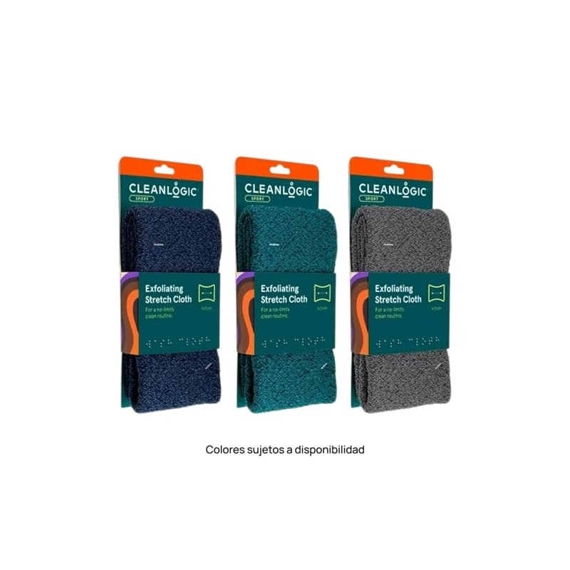 2 PACK Esponja Exfoliadora y Toalla Strech Exfoliante, Esponja Suave,