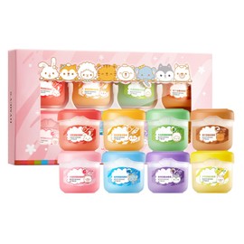 lip Balm Set, Lip Balm,4 Packs Long Lasting Lips Moisturizer Intensive Lip Repair Treatment for Cracked, Dry and Chapped Lips (Pack of Four) -kiki