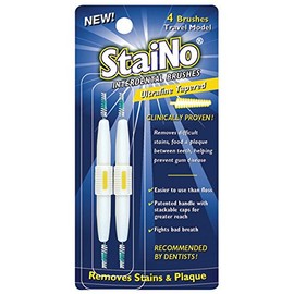 Staino Travel Interdental Brushes (Ultrafine Conical (Yellow))