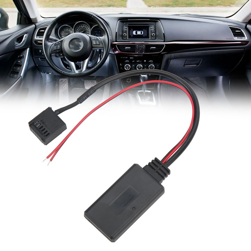 12 Pin Car Radio Aux Cable 6000CD Wireless Bluetooth Audio