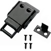 Stainless Steel Spring Loaded Black Draw Latches & Tension Latches