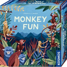 KOSMOS 683740 Monkey Fun, Exciting and Fast Family Game for 1-4 Players from 8 Years