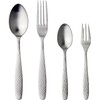 Nagao Hammertone Dinner Cutlery Set, 4 Pieces, Stainless Steel, Made