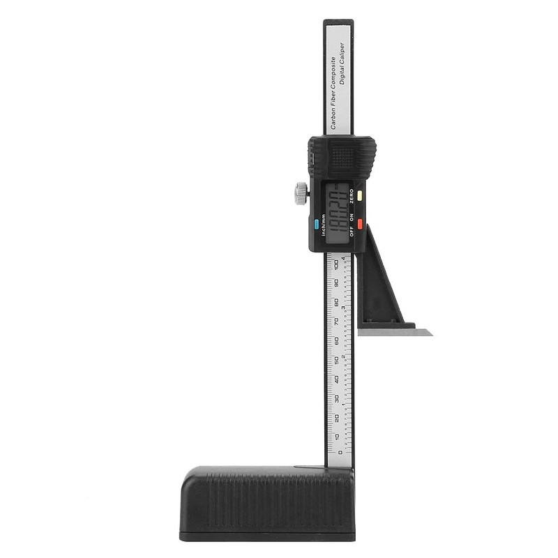Digital Plastic Height Gauge, Depth Gauge with Magnetic Base, Digital
