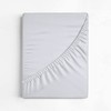 AmigoZone Non Iron Pollycotton Percal Quality Plain Fitted Sheet Or