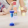 Hourglass Sand Timer 5 Minute with Suction Cup - Set