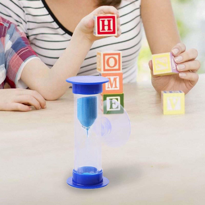 Hourglass Sand Timer 5 Minute with Suction Cup - Set