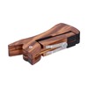 Electric Guitar Stand MA38E Foldable Zebrawood RabbibShape Flooring Holder with