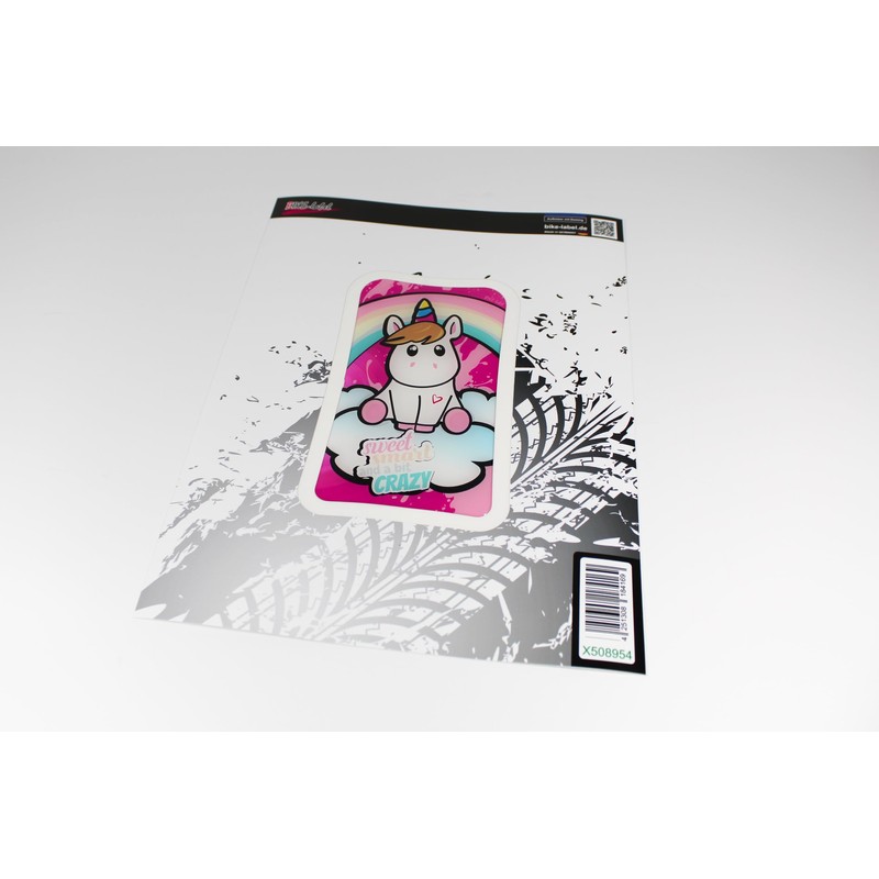 Tankpad Sticker Motorcycle Tank Cute Unicorn Compatible with Aprilia X508954VA
