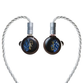 HiFiGo Kinera Celest Pandamon 2.0 10mm Square Planar Driver in-Ear Monitor, 2.0 SPD IEMs in-Ear Earphone with All-New Looks (Black 4.4mm)