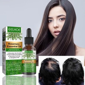 Natural Hair Growth Oil, Veganic Natural Hair Growth Organic Rosemary Oil for Dry Damaged Hair and Growth Thin Hair, Haircare Nourishing. Comfort - Specification: 3pc
