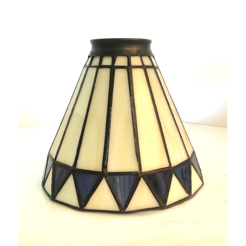NADUOXRK Tiffany Style Stained Glass Lampshade, Replacement Lamp Shades with